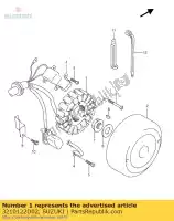 3210122D02, Suzuki, stator suzuki rgv  rgv250 250 , New