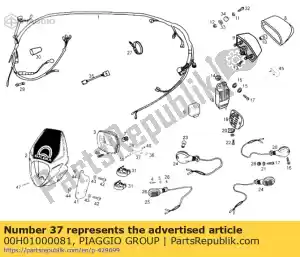 Piaggio Group 00H01000081 wsparcie - Dół
