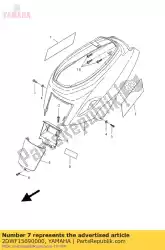 Aqui você pode pedir o gráfico 1 em Yamaha , com o número da peça 2DWF15690000: