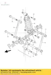 absorber assy, ?? R van Suzuki, met onderdeel nummer 6210031F20, bestel je hier online: