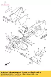 Ici, vous pouvez commander le boîte auprès de Yamaha , avec le numéro de pièce 48U212480000: