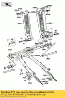 671B2530, Kawasaki, 'o' ring, 30mm kawasaki b5 united kingdom ke 125 1985 1988, Nuovo