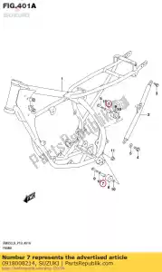 suzuki 0918008214 spacer - Bottom side