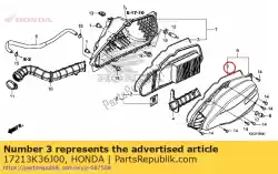 Aqui você pode pedir o ar de vedação / c em Honda , com o número da peça 17213K36J00: