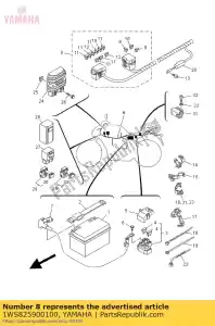yamaha 1WS825900100 zespó? wi?zki przewodów - Dół