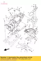 5VX21511A0P9, Yamaha, garde-boue avant yamaha xj 600 2010 2011, Nouveau