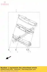 meter assy van Yamaha, met onderdeel nummer 2DMH35001000, bestel je hier online: