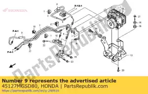 Honda 45127MGSD80 tubo comp c, freno - Lado inferior