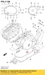 deksel, generator van Suzuki, met onderdeel nummer 1135141F10, bestel je hier online: