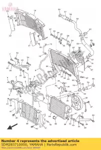 yamaha 5DM283710000 apagador - Lado inferior