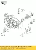 131410575, Kawasaki, changement de tambour kx250ycf kawasaki kx 250 2012 2013, Nouveau