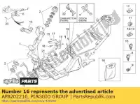 AP8202216, Piaggio Group, Kit de herramientas aprilia  gulliver rally sr zd4te 50 1994 1995 1996 1997 1998 1999 2000 2001 2002 2003 2004 2005 2016 2017 2018 2019, Nuevo