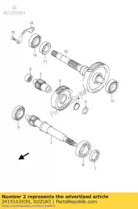 suzuki 2415103H30 wa?ek ja?owy - Dół