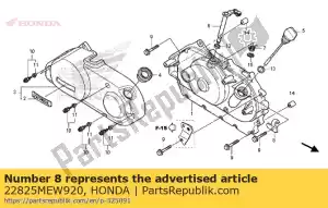 honda 22825MEW920 odbiornik, linka sprz?g?a - Dół