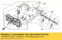 16400MFJD02, Honda, throttle body assy.(gq64a a) honda cbr 600 2007 2008 2009 2010 2011 2012, New