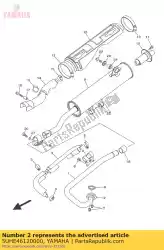 Here you can order the nut, ring from Yamaha, with part number 5UHE46120000: