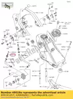 490191057, Kawasaki, filtro de combustível, 