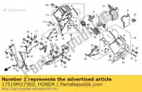 17519MZ7300, Honda, borracha, guarnição honda vfr 750 1994 1995 1996 1997, Novo