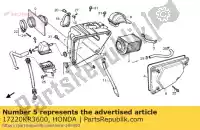 17220KR3600, Honda, coperchio dell'alloggiamento del filtro dell'aria honda ca 125 1995 1996, Nuovo