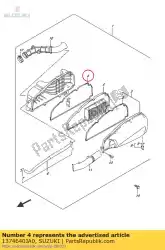 Qui puoi ordinare guarnizione, tappo da Suzuki , con numero parte 1374640JA0: