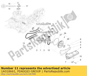 Piaggio Group 1A018661 rondella paraólio p medley 150 20 21 - Lado inferior