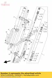 Aqui você pode pedir o tubo interno comp. 2 em Yamaha , com o número da peça 5PA231200000: