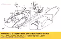 77313MCWD01, Honda, Base, l. rr. barre d'appui 3m502740 honda vfr 800 2002 2003 2004 2005 2006 2007 2008 2009 2010, Nouveau