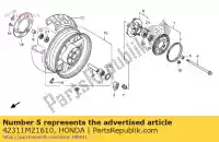 42311MZ1610, Honda, brak opisu w tej chwili honda cb vf 750 1000 1993 1994 1995 1996 1997 1999, Nowy