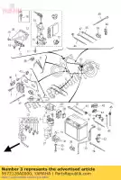 5S72128A0000, Yamaha, support, régulateur yamaha xvs 950 2009 2010 2011 2012, Nouveau