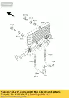 510441139, Kawasaki, tube-assy, ??sx zr750-c1 kawasaki zephyr 750 1991 1992 1993 1994 1995 1996 1997, Nuovo