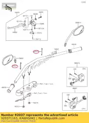 Tutaj możesz zamówić zacisk, uprz??, ty? Z250-a3 od Kawasaki , z numerem części 920371163: