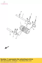 Aqui você pode pedir o barra, guia do garfo de mudança 2 em Yamaha , com o número da peça 4BA185350000: