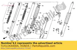 Aqui você pode pedir o primavera, fr. Rebound em Honda , com o número da peça 51411KA4004: