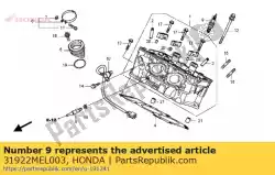 Here you can order the plug, spark(vuh27es)(denso) from Honda, with part number 31922MEL003: