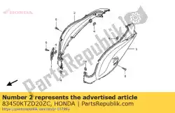 Tutaj możesz zamówić zestaw illus * pb187m * od Honda , z numerem części 83450KTZD20ZC: