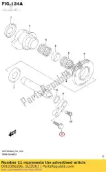 Ici, vous pouvez commander le boulon, embrayage opr auprès de Suzuki , avec le numéro de pièce 0910306286: