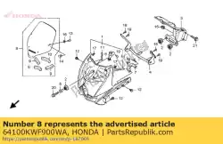 Aqui você pode pedir o definir illust * type1 * em Honda , com o número da peça 64100KWF900WA: