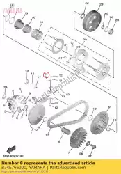 Tutaj możesz zamówić wtórny sta? Y sh od Yamaha , z numerem części B74E766000: