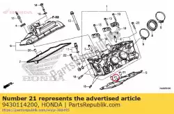 Ici, vous pouvez commander le goujon, 14x20 auprès de Honda , avec le numéro de pièce 9430114200: