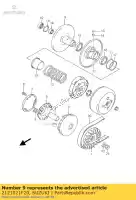 2121021F20, Suzuki, gezicht, vaste schijf suzuki uh 125 2005 2006, Nieuw