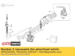 Aprilia AP8206900, Conical pin a12, OEM: Aprilia AP8206900