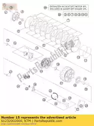 Qui puoi ordinare punteria frizione cpl. Da KTM , con numero parte 61232002000: