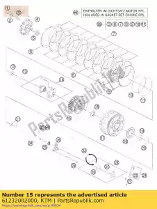 ktm 61232002000 punteria frizione cpl. - Il fondo