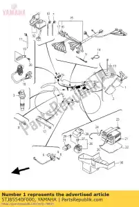 yamaha 5TJ85540F000 c.d.i. eenheid assy - Onderkant