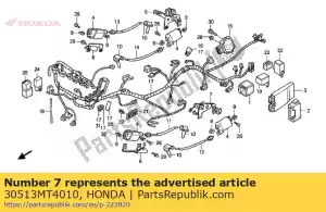 Honda 30513MT4010 blijf, l. fr. bobine - Onderkant
