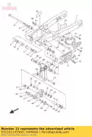 933152145500, Yamaha, Rolamento, cilíndrico (8cm) yamaha  yz 80 85 1997 1998 1999 2000 2001 2002 2003 2004 2005 2006 2007 2008 2009 2010 2011 2012 2013 2014 2015 2016 2017 2018, Novo