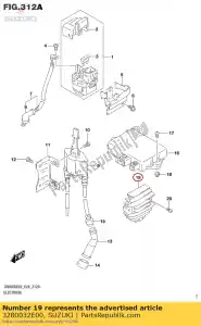 suzuki 3280032E00 spanningsregelaar - Onderkant