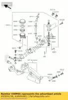 430950238, Kawasaki, hamulec w??owy, rr kawasaki er6n  a er6f b er650 ex650 er 6f 6n 650 , Nowy