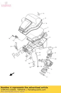 yamaha 1HPE44110000 boîtier, filtre à air - La partie au fond