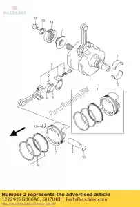 suzuki 1222927G000A0 ?o?ysko, wa? korbowy - Dół